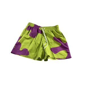 Patrik Green & Purple  Athletic Swim Shorts Size S NWOT Pool Beach Summer Fit